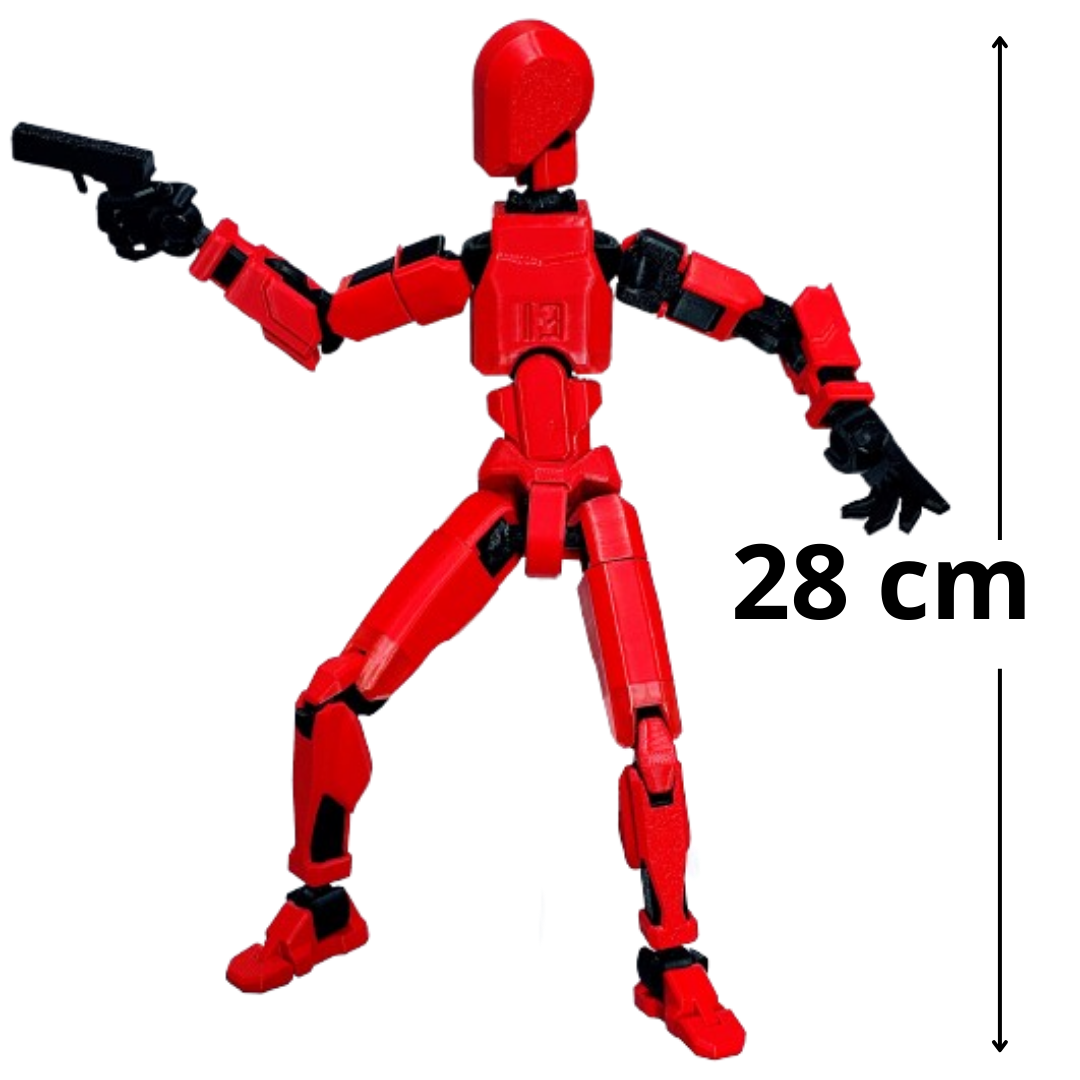 Figurka Mini Legendy Dummy 13 – Zestaw Broni + Stojak GRATIS! 28 cm!