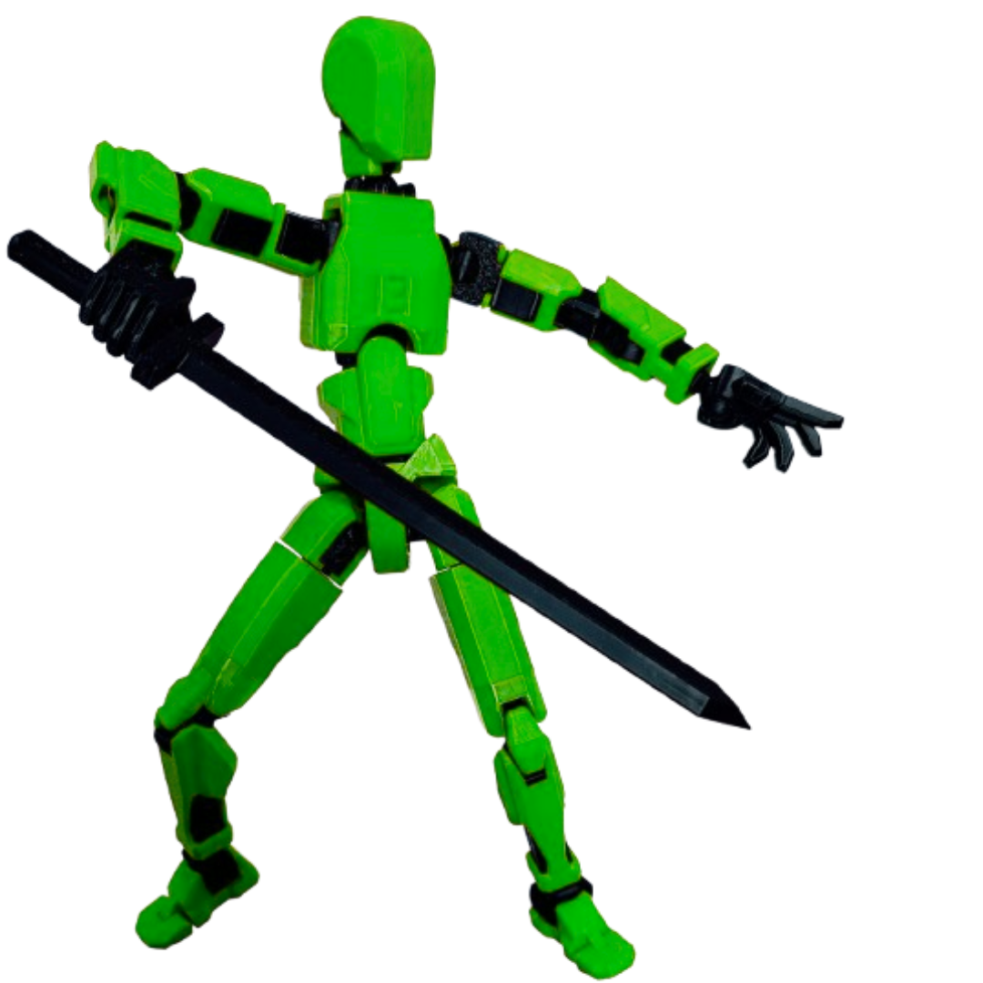 Figurka Mini Legendy Dummy 13 – Zestaw Broni + Stojak GRATIS! 28 cm!