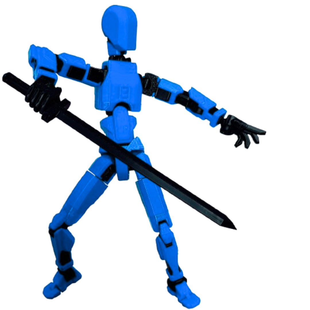 Figurka Mini Legendy Dummy 13 – Zestaw Broni + Stojak GRATIS! 28 cm!